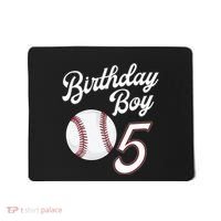 5 Years Old Baseball Themed 5th Birthday Party Sports Mousepad thumb 0