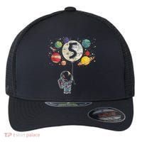5 Years Old Birthday Boy Gifts Astronaut 5th Birthday Flexfit Unipanel Trucker Cap thumb 0