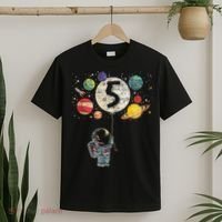 5 Years Old Birthday Boy Gifts Astronaut 5th Birthday T-Shirt thumb 2