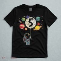5 Years Old Birthday Boy Gifts Astronaut 5th Birthday T-Shirt thumb 5