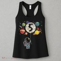 5 Years Old Birthday Boy Gifts Astronaut 5th Birthday Women's Tank Top thumb 3