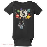 5 Years Old Birthday Boy Gifts Astronaut 5th Birthday Baby Bodysuit thumb 0