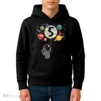 5 Years Old Birthday Boy Gifts Astronaut 5th Birthday Kids Hoodie thumb 4