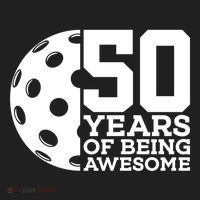 50 Years Of Being Awesome Pickleball 50th Birthday Gift Beanie thumb 2