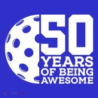 50 Years Of Being Awesome Pickleball 50th Birthday Gift T-Shirt thumb 7