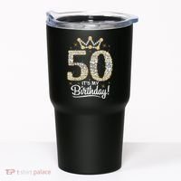 50 years old It's my Birthday Wo 50th Birthday Tumbler thumb 0
