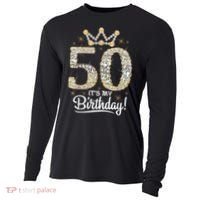 50 years old It's my Birthday Wo 50th Birthday Cooling Performance Long Sleeve Crew thumb 0