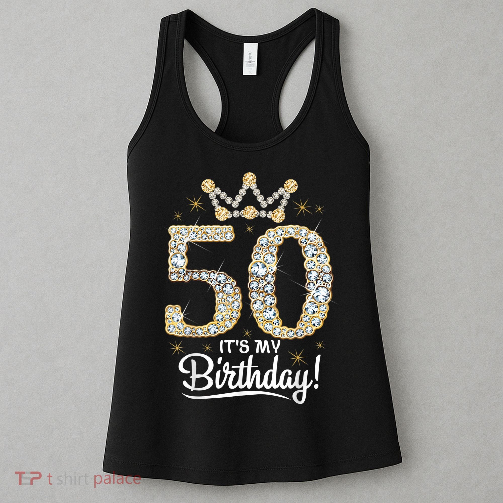 50 years old It's my Birthday Wo 50th Birthday Women's Tank Top