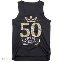 50 years old It's my Birthday Wo 50th Birthday Tank Top thumb 0