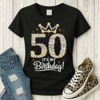 50 years old It's my Birthday Wo 50th Birthday Women's T-Shirt thumb 3