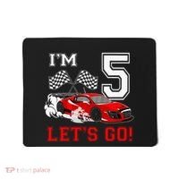 5 Year Old Race Car 5th Birthday Racecar Racing Mousepad thumb 0