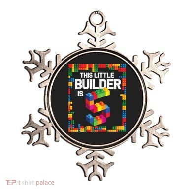 5 Year Old Building Blocks Birthday Brick 5th Gift Ornament