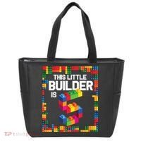 5 Year Old Building Blocks Birthday Brick 5th Gift Tote Bag thumb 0