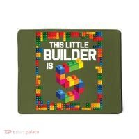 5 Year Old Building Blocks Birthday Brick 5th Gift Mousepad thumb 0