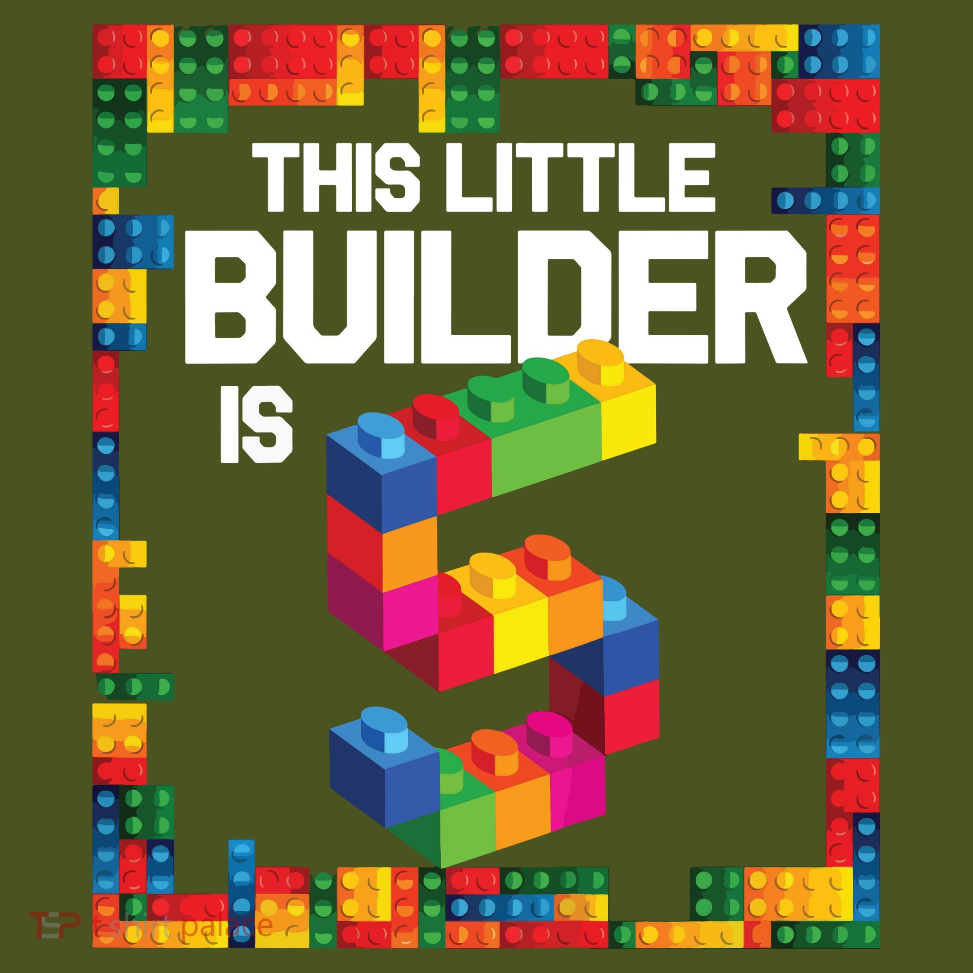 5 Year Old Building Blocks Birthday Brick 5th Gift Mousepad