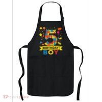 5 Year Old Building Blocks 5th Birthday Apron thumb 0