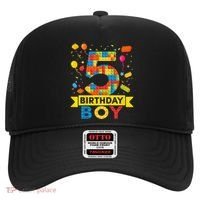 5 Year Old Building Blocks 5th Birthday Hat thumb 0