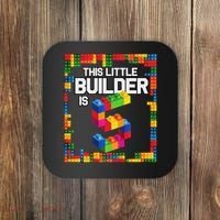 5 Year Old Building Blocks Birthday Brick 5th Gift Coaster thumb 0