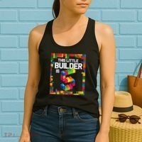 5 Year Old Building Blocks Birthday Brick 5th Gift Women's Tank Top thumb 2
