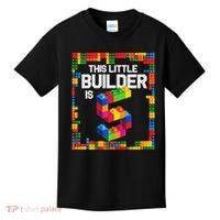 5 Year Old Building Blocks Birthday Brick 5th Gift Kids T-Shirt thumb 0