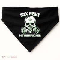 6 Feet MotherF-ucker USA-Made Doggie Bandana thumb 0
