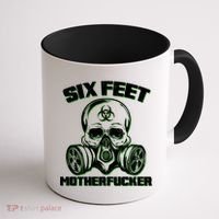 6 Feet MotherF-ucker Coffee Mug thumb 1