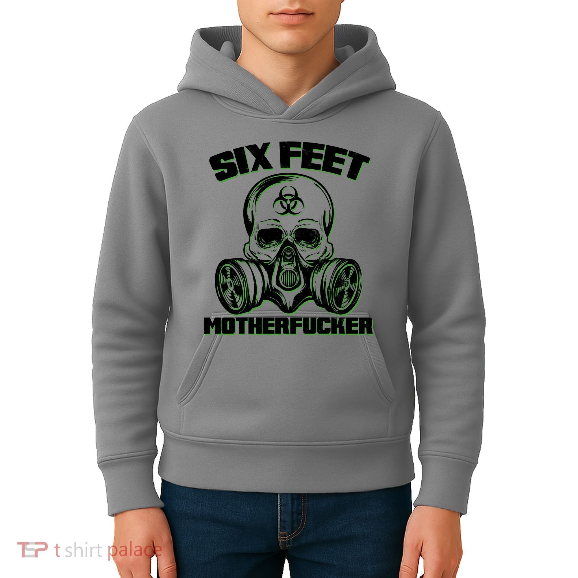 6 Feet MotherF-ucker Kids Hoodie