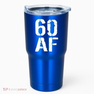 60 AF 60th Birthday Tumbler
