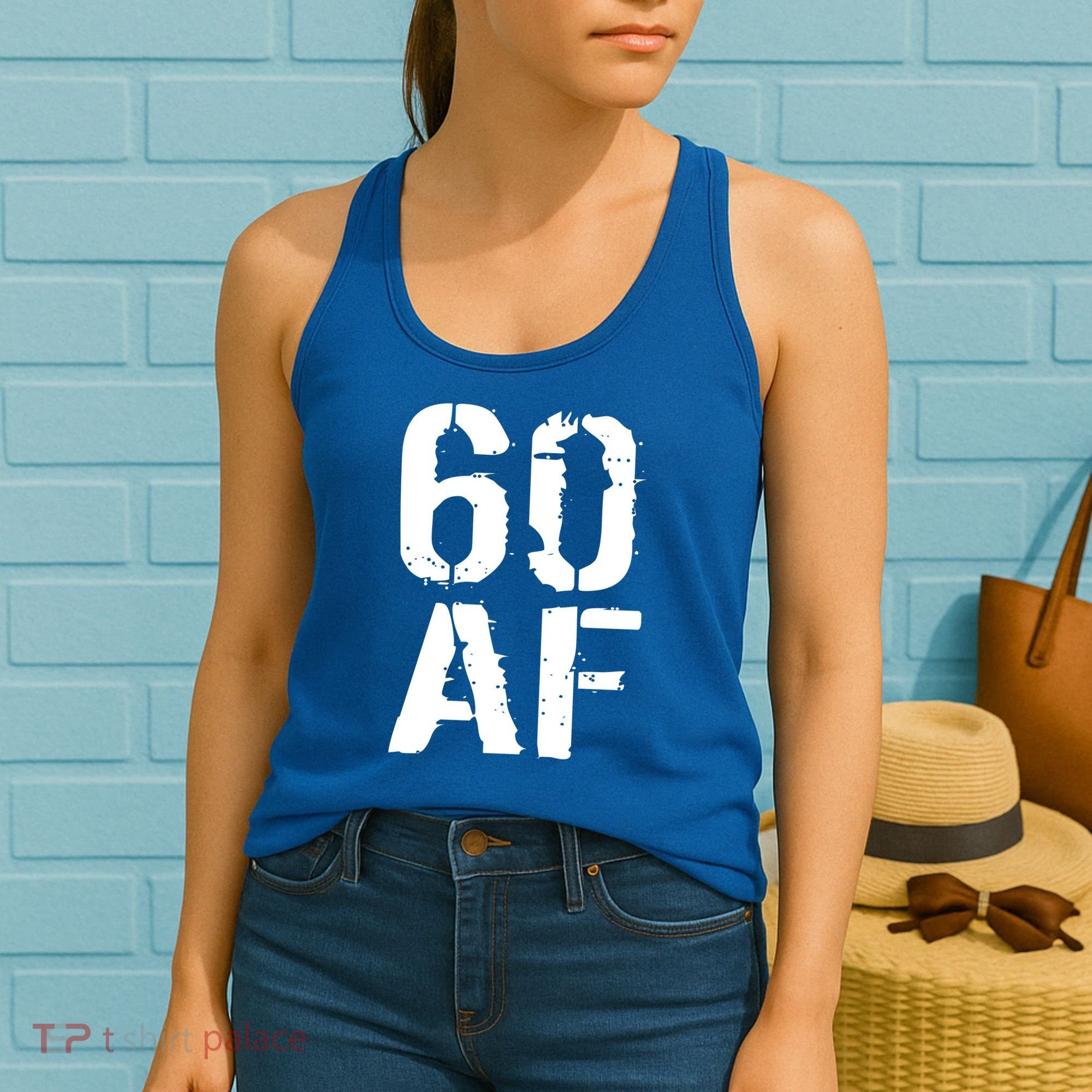 60 AF 60th Birthday Women's Tank Top