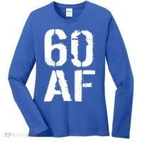 60 AF 60th Birthday Women's Long Sleeve Shirt thumb 0