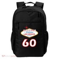60 Years Old In Vegas - 60th Birthday Backpack thumb 0