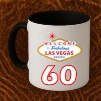 60 Years Old In Vegas - 60th Birthday Coffee Mug thumb 2