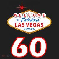 60 Years Old In Vegas - 60th Birthday Hat thumb 2