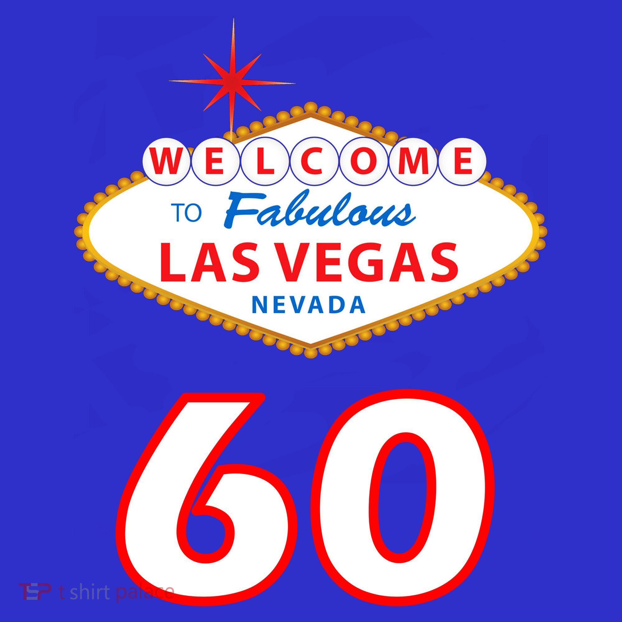60 Years Old In Vegas - 60th Birthday Apron