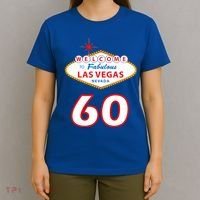 60 Years Old In Vegas - 60th Birthday T-Shirt thumb 4