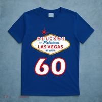 60 Years Old In Vegas - 60th Birthday T-Shirt thumb 5