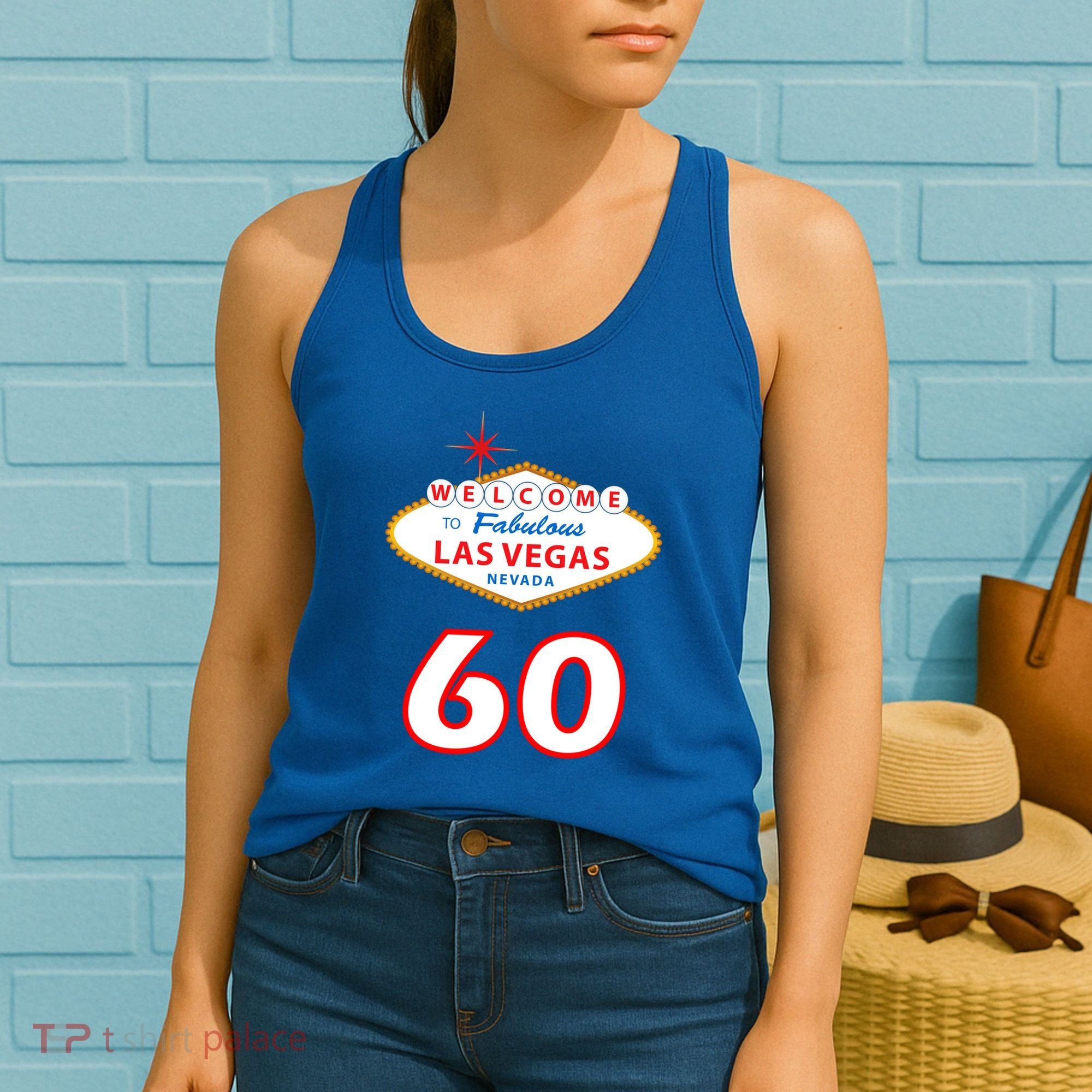 60 Years Old In Vegas - 60th Birthday Women's Tank Top