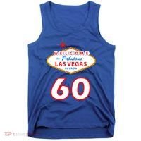 60 Years Old In Vegas - 60th Birthday Tank Top thumb 0