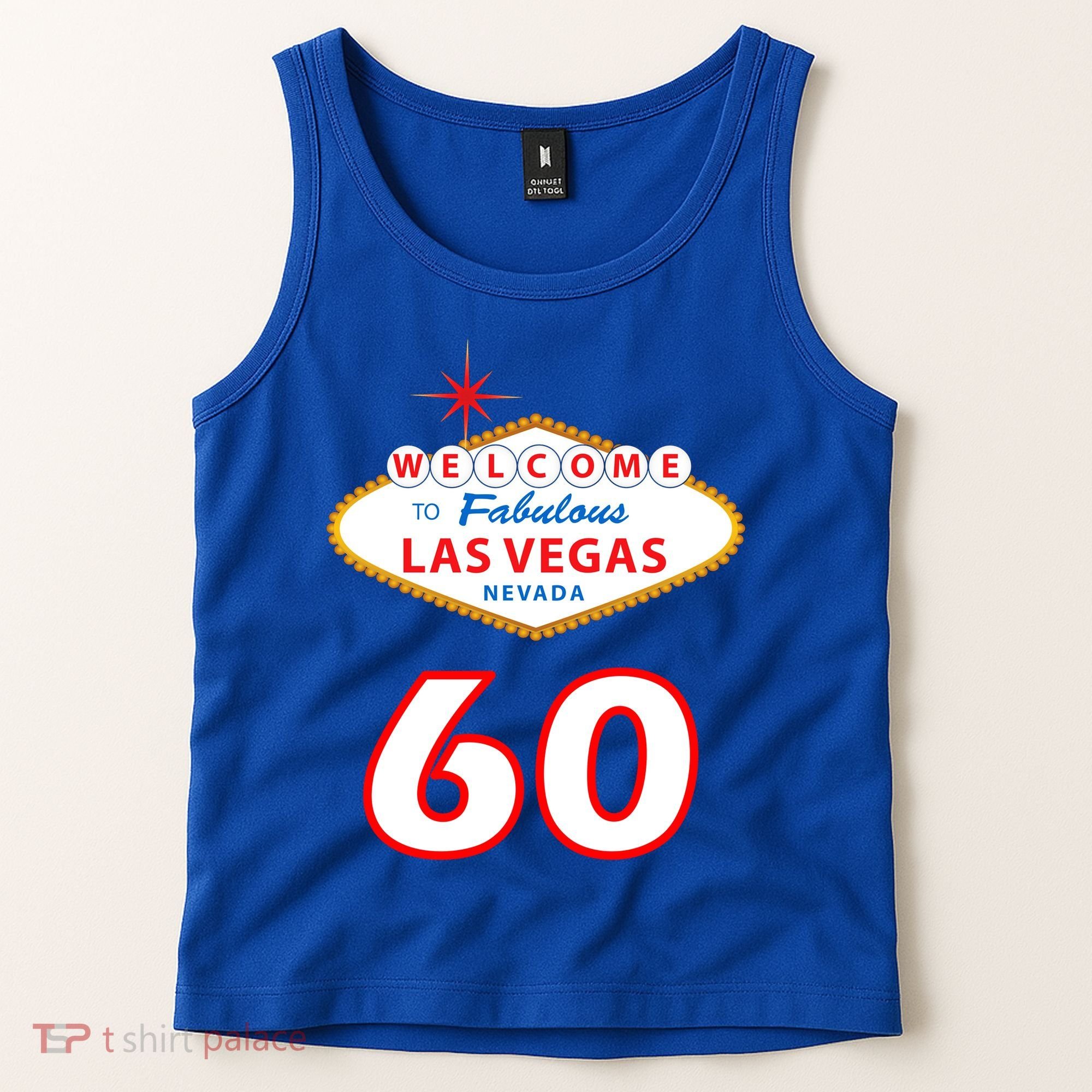 60 Years Old In Vegas - 60th Birthday Tank Top