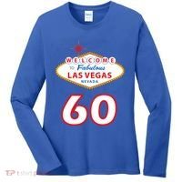 60 Years Old In Vegas - 60th Birthday Women's Long Sleeve Shirt thumb 0