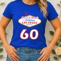 60 Years Old In Vegas - 60th Birthday Women's T-Shirt thumb 2