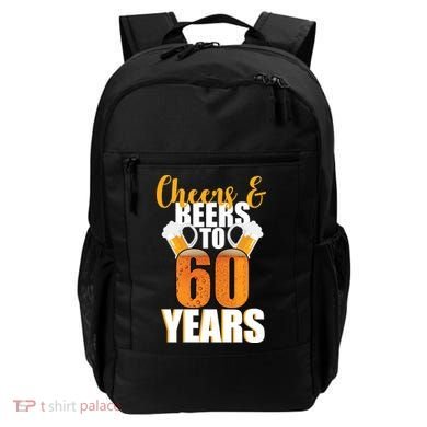 60th Birthday Cheers & Beers To 60 Years Backpack