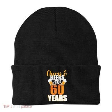 60th Birthday Cheers & Beers To 60 Years Beanie