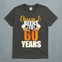 60th Birthday Cheers & Beers To 60 Years T-Shirt thumb 5