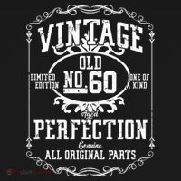 60th Birthday Genuine All Original Parts Doggie Tank thumb 4