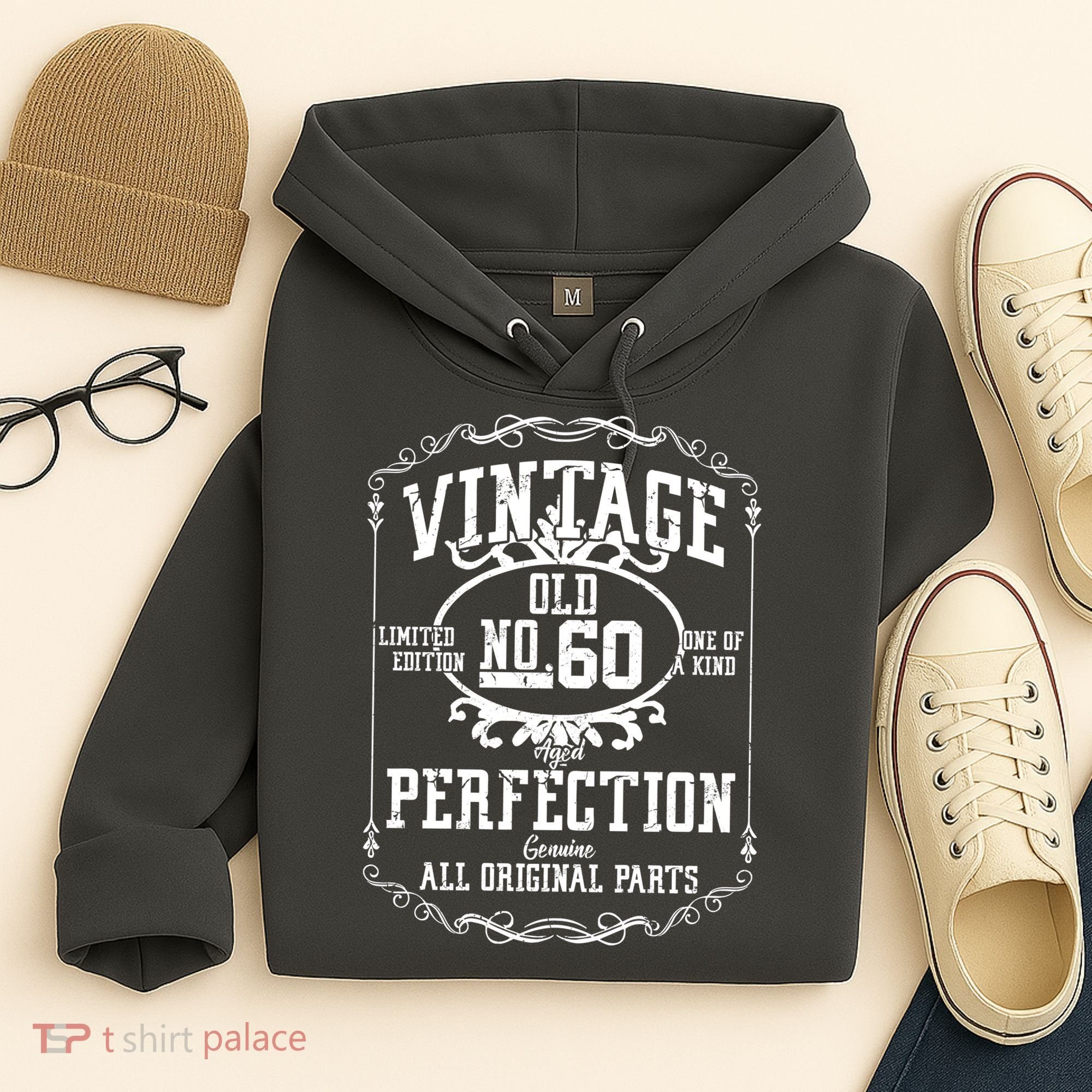 60th Birthday Genuine All Original Parts Hoodie