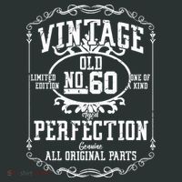 60th Birthday Genuine All Original Parts Hoodie thumb 7