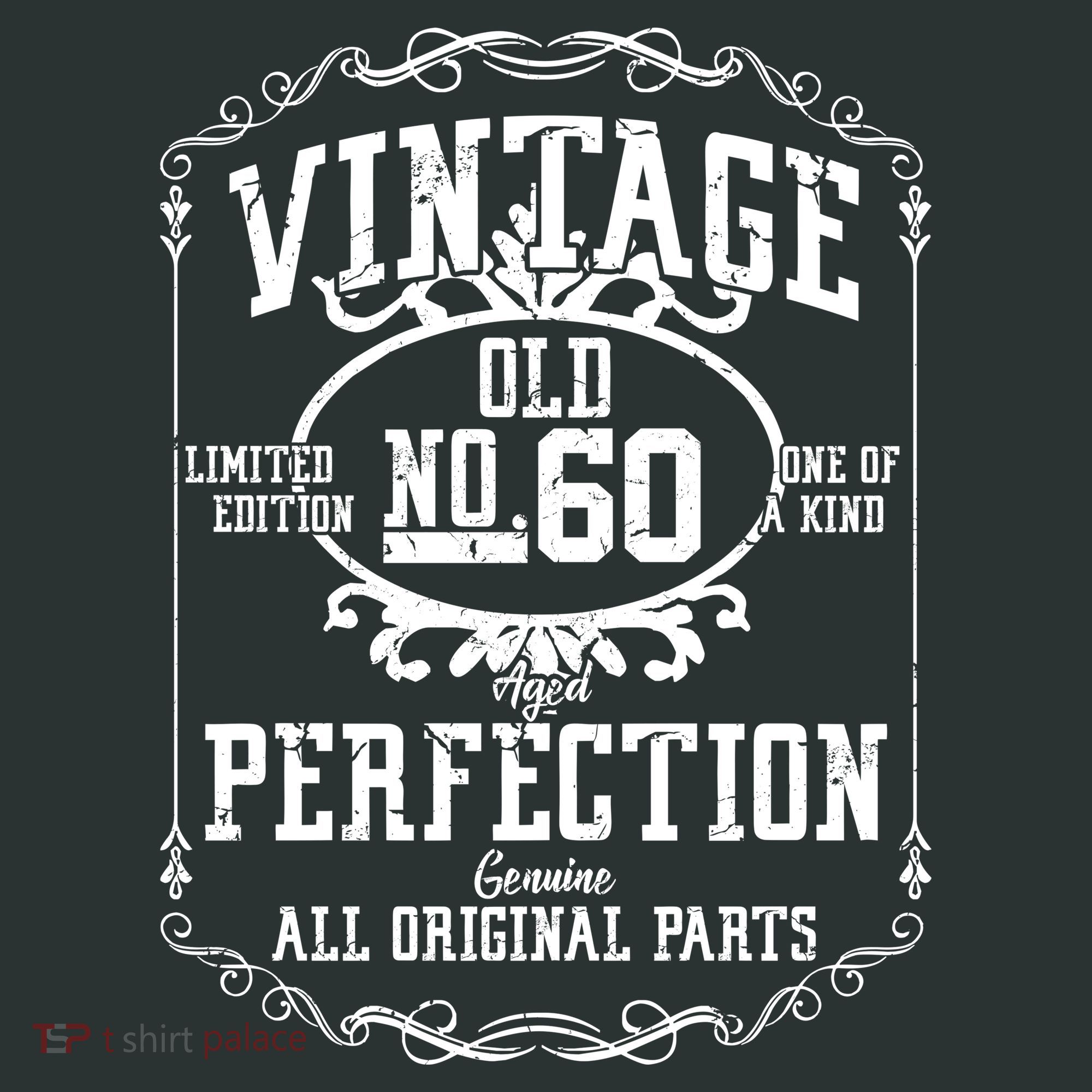 60th Birthday Genuine All Original Parts Sweatshirt