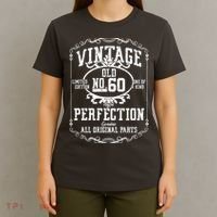 60th Birthday Genuine All Original Parts T-Shirt thumb 4