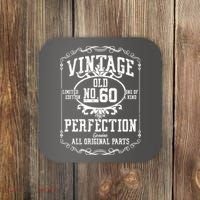 60th Birthday Genuine All Original Parts Coaster thumb 0